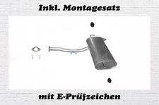 Endschalldämpfer Hyundai iX 35 1.6 / KIA Sportage 1.6 GDI Auspuff Montagesatz