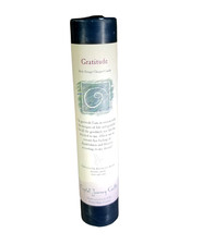 GRATITUDE - Crystal Journey Reiki Charged Herbal Magic 7" Pillar Candle