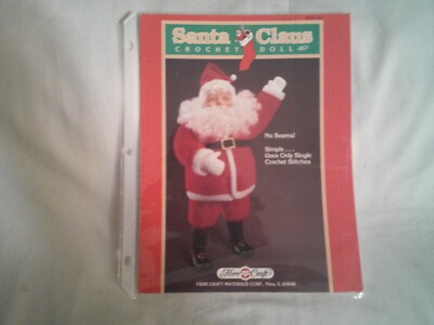 Santa Claus Crochet Doll Clothes | Fibre Craft FCM143