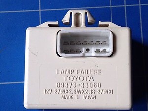 Lamp failure toyota