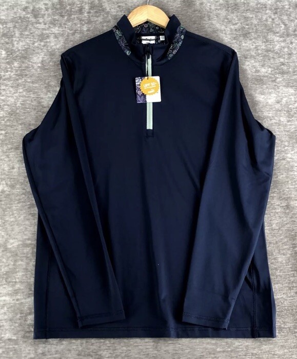 Пуловер мужской Puma x Liberty Golf на молнии 14 с цветочным принтом XL 621640-02 НОВИНКА 110 долларов США 7290₽