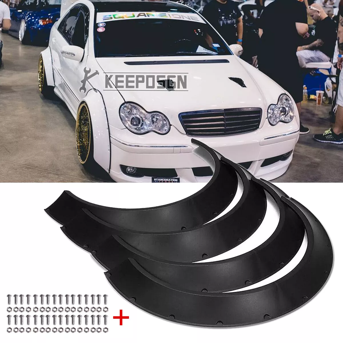 For Mercedes Benz W211 W203 Fender Flares 4