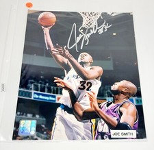 Joe Smith Signed Autographed 8x10 Photo Golden State Warriors Basketball NBA