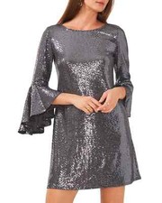 Vince Camuto Womens Flounce S Rich Gray SZ XL XS S