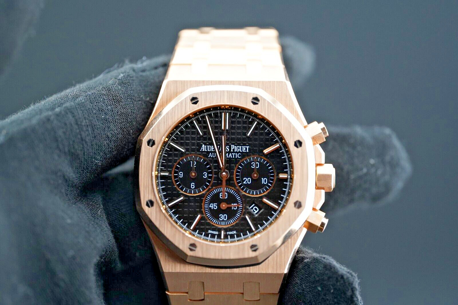 Audemars Piguet Royal Oak Chronograph 26320OR Rose Gold Box & Papers