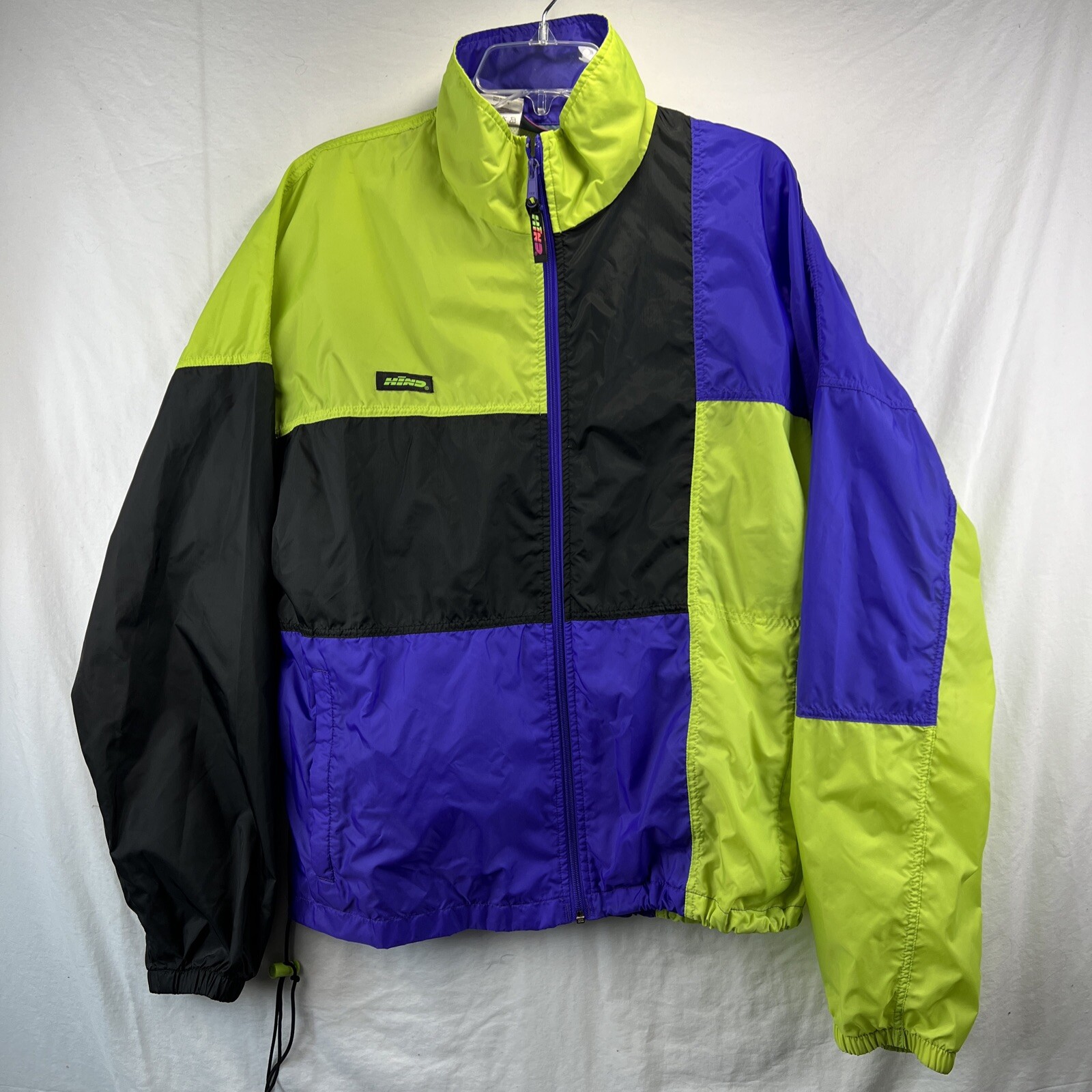 Hind Windbreaker Jacket Womens Large 