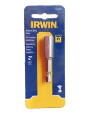3 pieces of Irwin Tool Steel Hex Shank Magnetic Bit holder 2" Long #IWAF252