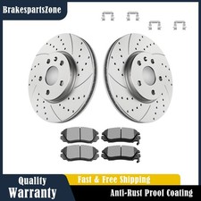 Front Slotted Brake Rotors And Pads Kits Brakes Fit For Chevrolet Equinox 321mm Front Slotted Brake Rotors And Pads Kits Brakes Fit For Chevrolet Equinox 321mm