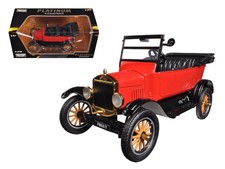 1925 Ford Model T Touring Red 124 Diecast Model Car By Motormax 1925 Ford Model T Touring Red 124 Diecast Model Car By Motormax