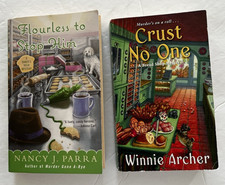 2 Cozy Mysteries PB Books Nancy Parra & Winnie Archer Baking Series