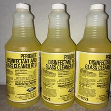#1SSDC Commercial Grade Peroxide Disinfectant & Glass Cleaner RTU 1110722 3 Pack
