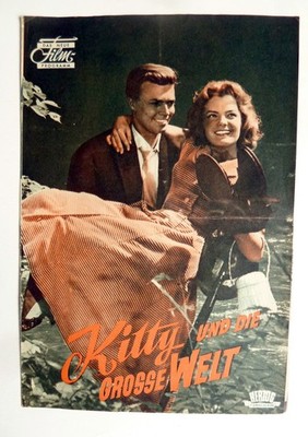 Kitty und die grosse Welt DNF-Klemmer FILMPROGRAMM 4-seitig Movie Program