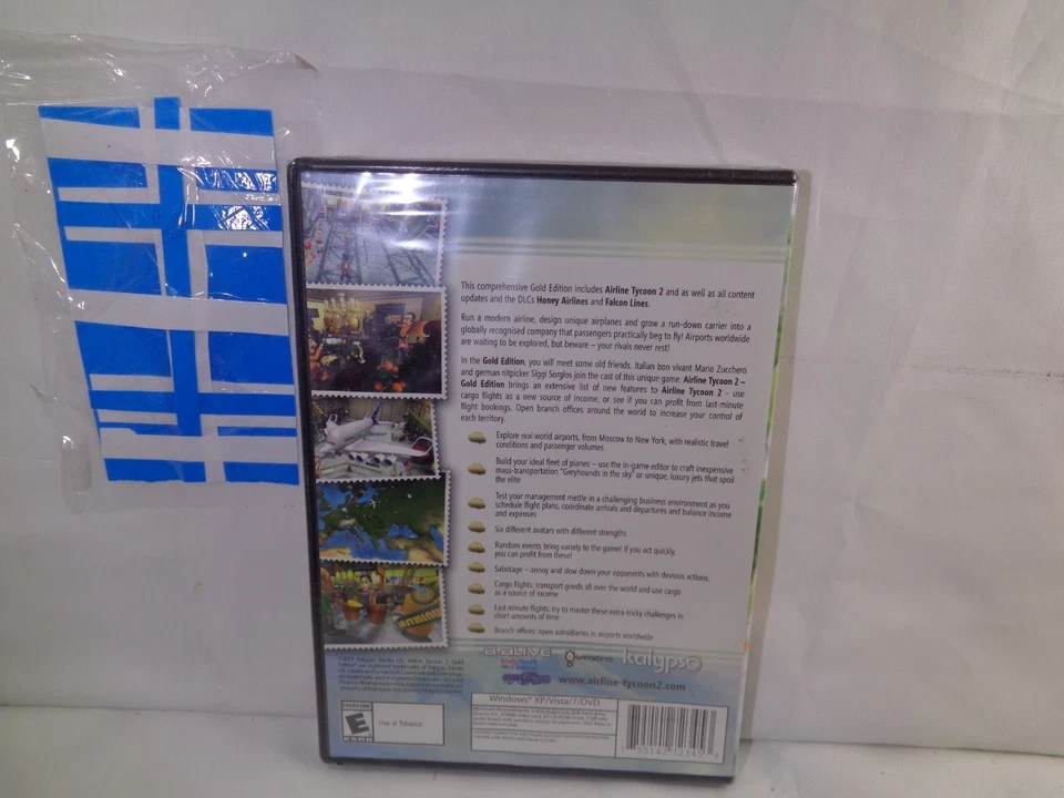 Airline Tycoon 2 Gold Edition PC Game DVD-ROM brand new sealed 2013 - Image 2 of 2
