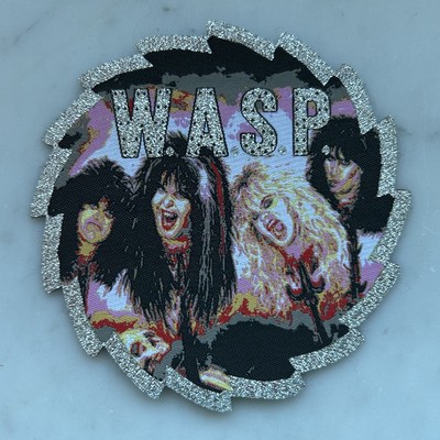 WASP Patch Aufnäher W.A.S.P. Last Command Blackie Lawless