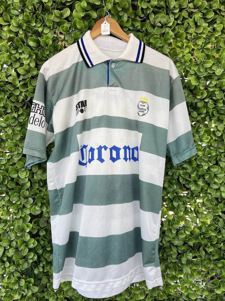 Vintage Rare Star Sport Santos Laguna Jersey Pre Owned Size XL 90s