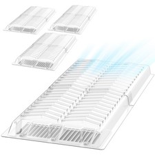 Air Vent Extender for Under Furniture   4 Pack, Air Vent Deflector, Made of 1.5m