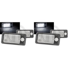 2x DIEDERICHS KENNZEICHENLEUCHTE passend für AUDI A3 A4 A5 A6 A8 Q7