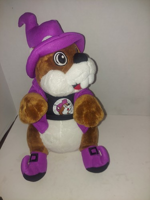 #ad New 2025 Buc ee#x27;s 11quot; Halloween Wizard Put A Spell On Me Beaver Plush Witch $29.99