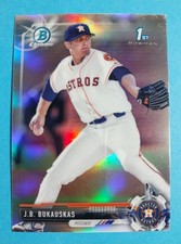 2017 Bowman Draft Chrome Prospects 1st JB Bukauskas Refractor RC #BDC-143 Astros