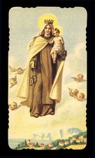 santino-holy card*ediz.ALFA n.2057 MADONNA DEL CARMINE