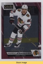 2023-24 O-Pee-Chee Platinum Matte Pink Andreas Athanasiou #56 READ 0cv