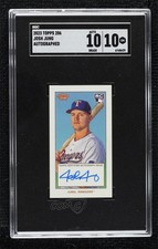 2023 Topps 206 Low Series Auto Josh Jung SGC 10 GEM Auto 11ch