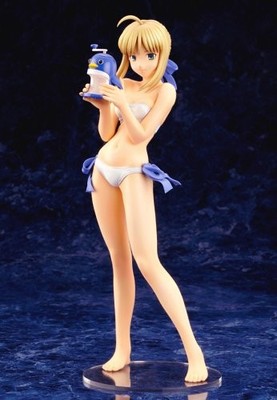 Fate / hollow ataraxia Saber Swimsuit Ver. 1/6 Scale PVC Painted