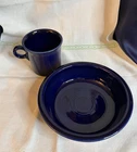Fiesta ware Cobalt Blue Cereal Bowl and Mug