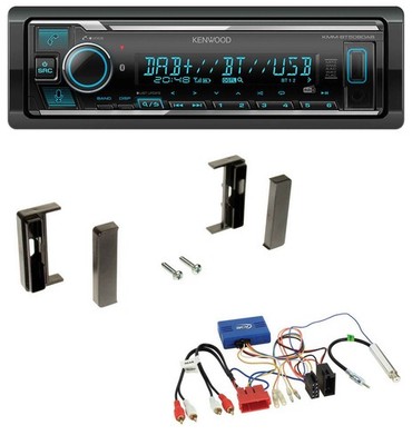 Kenwood Bluetooth CAN-Bus DAB USB Autoradio für Audi TT Teil- Vollaktiv 8N 1998-