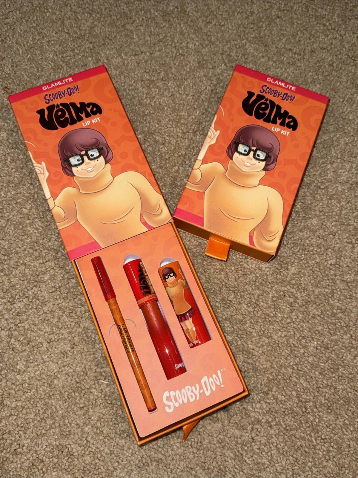 Glamlite Scooby Doo Velma Lip Kit: Lip Liner, Lipstick, & Lip Gloss
Opens in a new window or tab