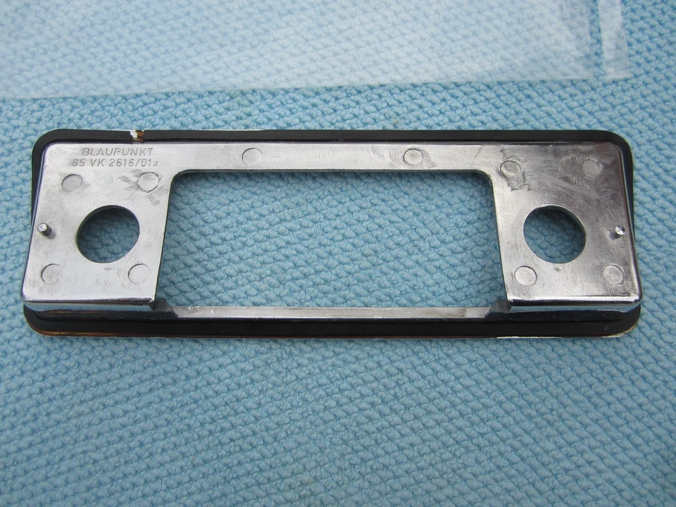 BLAUPUNKT AUTORADIO-CHROMBLENDE für OPEL REKORD A L6 OLYMPIA COUPÉ VAN 1963-1965 - Bild 3 von 4