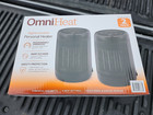 Personal Ceramic Heater  - Omni Heat 1500 W Digital 2 pack