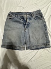 Vintage Calvin Klein Denim Shorts Women's Size 5 Blue Light Wash Pockets