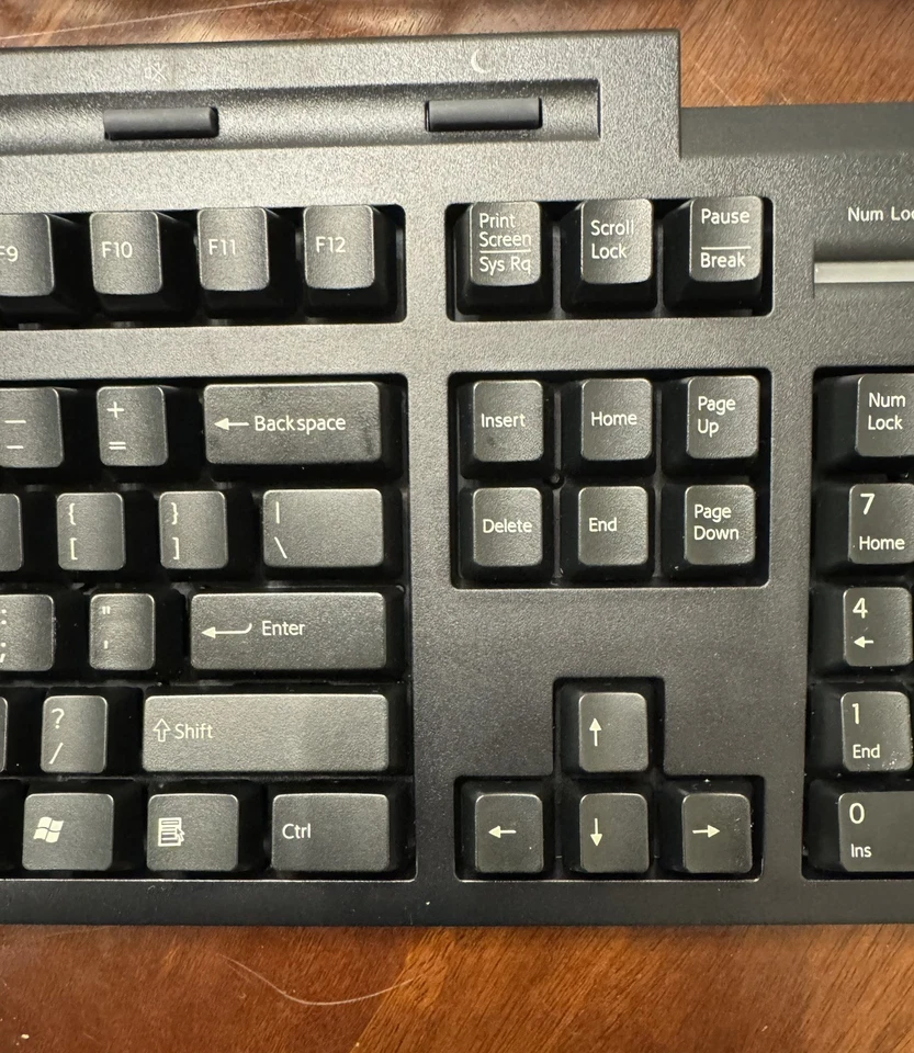 Sony Vaio Windows Mechanical Keyboard Model PCVA-KB4P/U Vintage VIDEO - Image 4 of 4