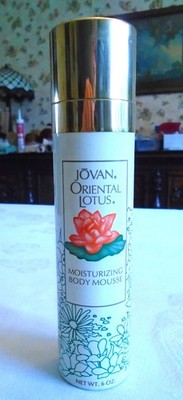NOS VINTAGE JOVAN ORIENTAL LOTUS Body Moisturizing Mousse 6 oz. Spray NO Box
