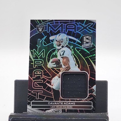 2023 Panini Spectra #MI-DAD Davante Adams Max Impact Hyper #59/75