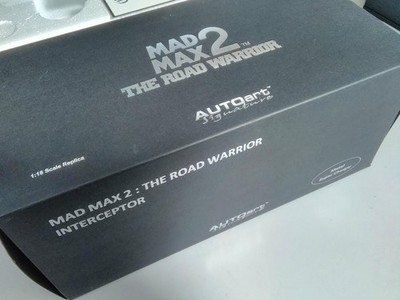 AUTOart 1/18 Mad Max 2 The Road Warrior Interceptor Diecast w/ Box:JPN