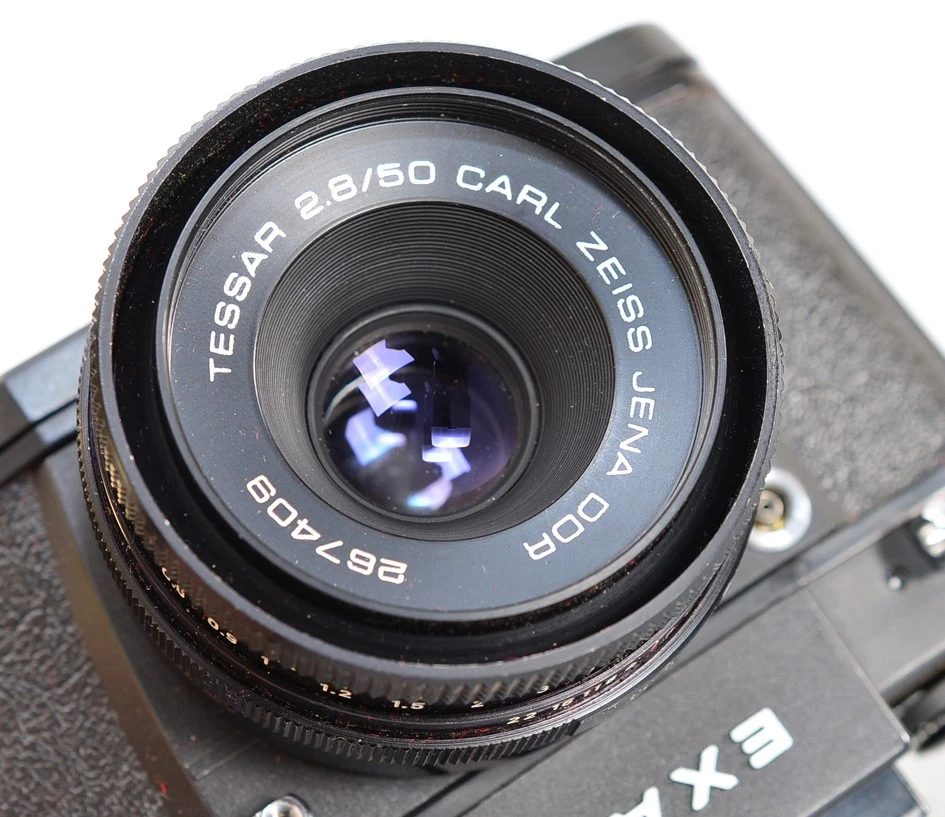 EXA 1c ⭐ Version CERTO + TESSAR 2.8/50 Carl Zeiss Jena ⭐ Prisma ⭐✅ (8211) - Bild 4 von 4