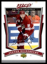 2007-08 Upper Deck MVP Steven Reinprecht Phoenix Coyotes #87