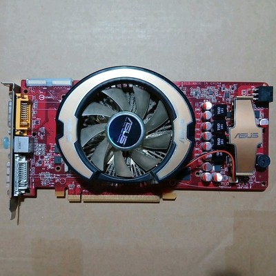 ASUS ATI Radeon 3870 HD TOP 512mb DDR4 GPU Grafikkarte PCIe X16