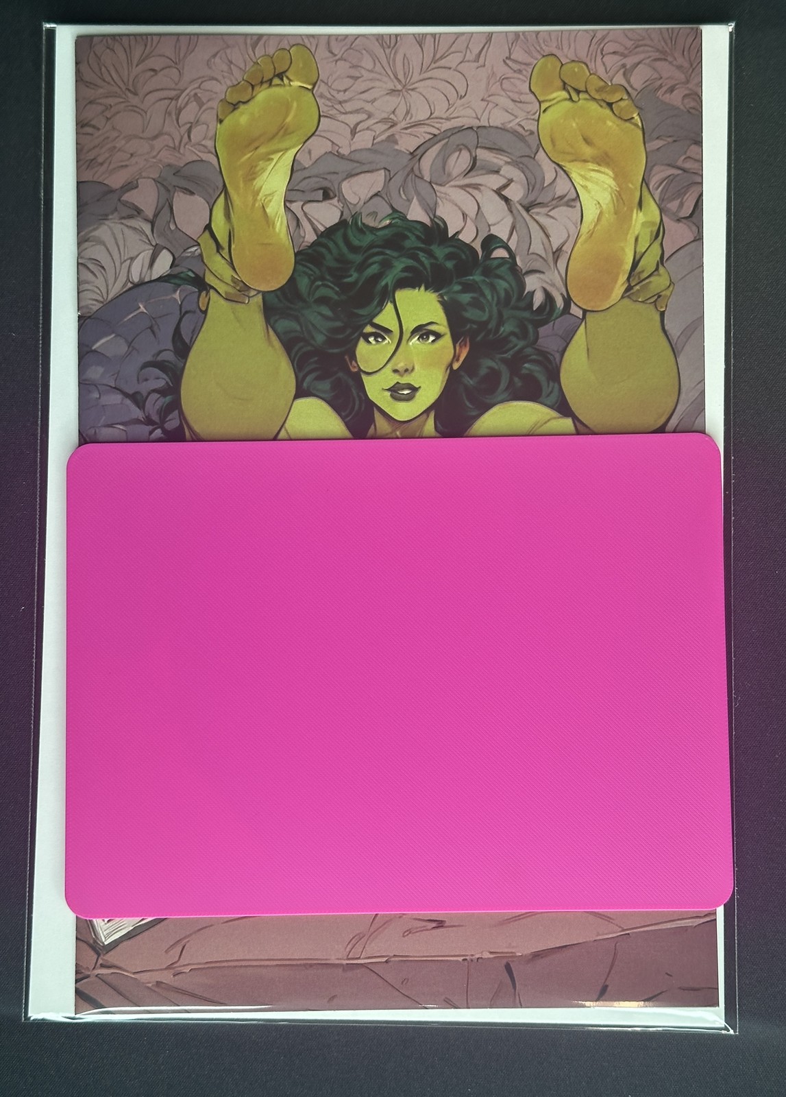 Keys Comics She-Hulk Naughty Virgin Cover LTD 100