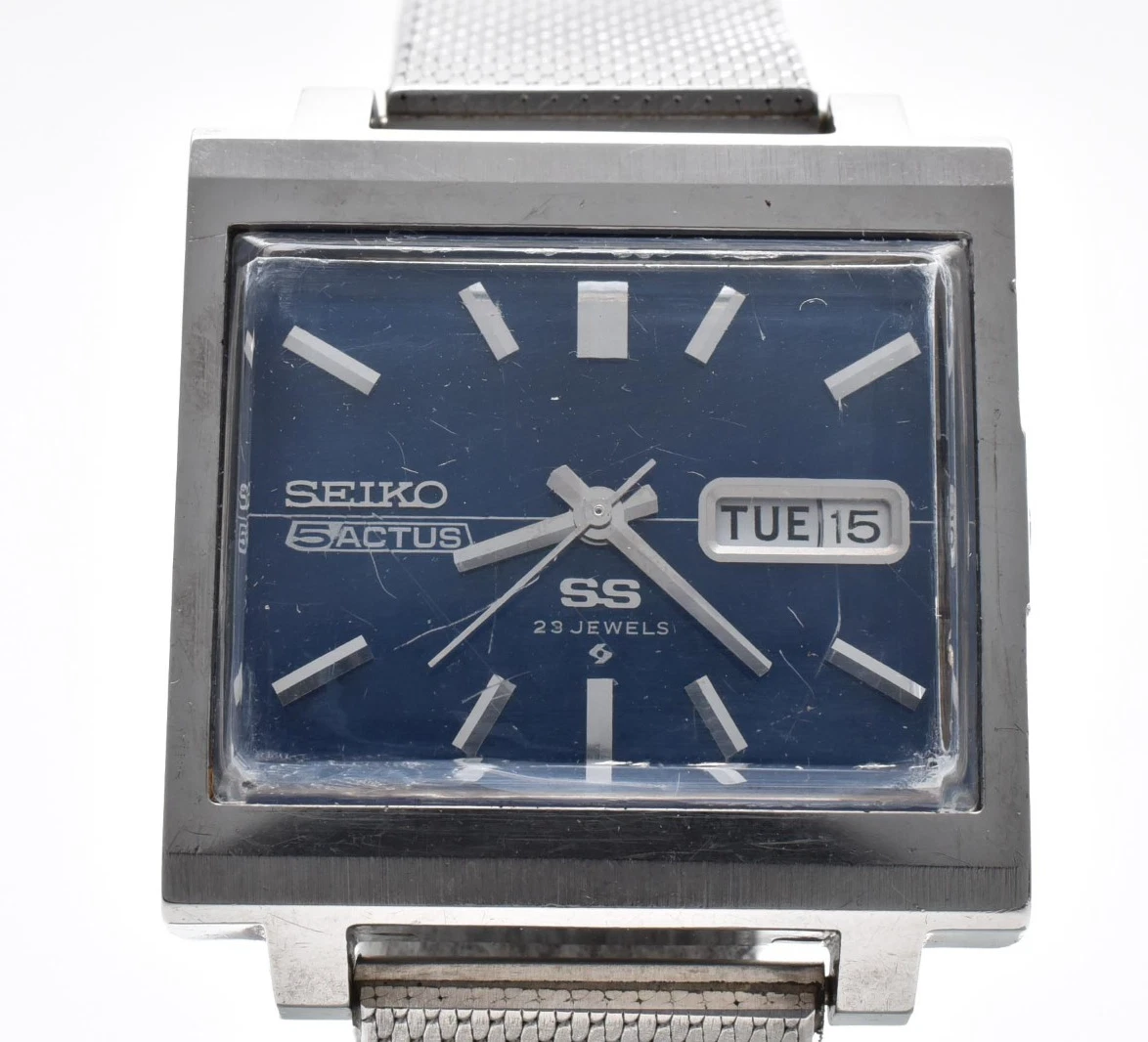 Seiko 5 Men Rectangle Wristwatches for sale - eBay
