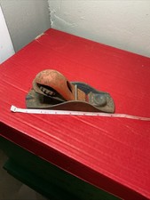ANTIQUE CAST IRON WOOD WORKING PLANE TOOL MADE IN USA 6x2 Vintage PLANE #2 Wood