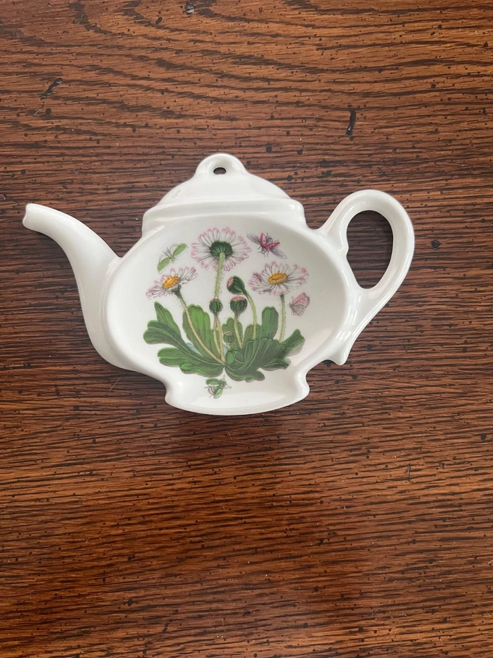 Portmeirion Jardín Botánico Bolsa de Té Soporte / Cuchara Descanso Inglaterra Set 2 Foto 2 de 4