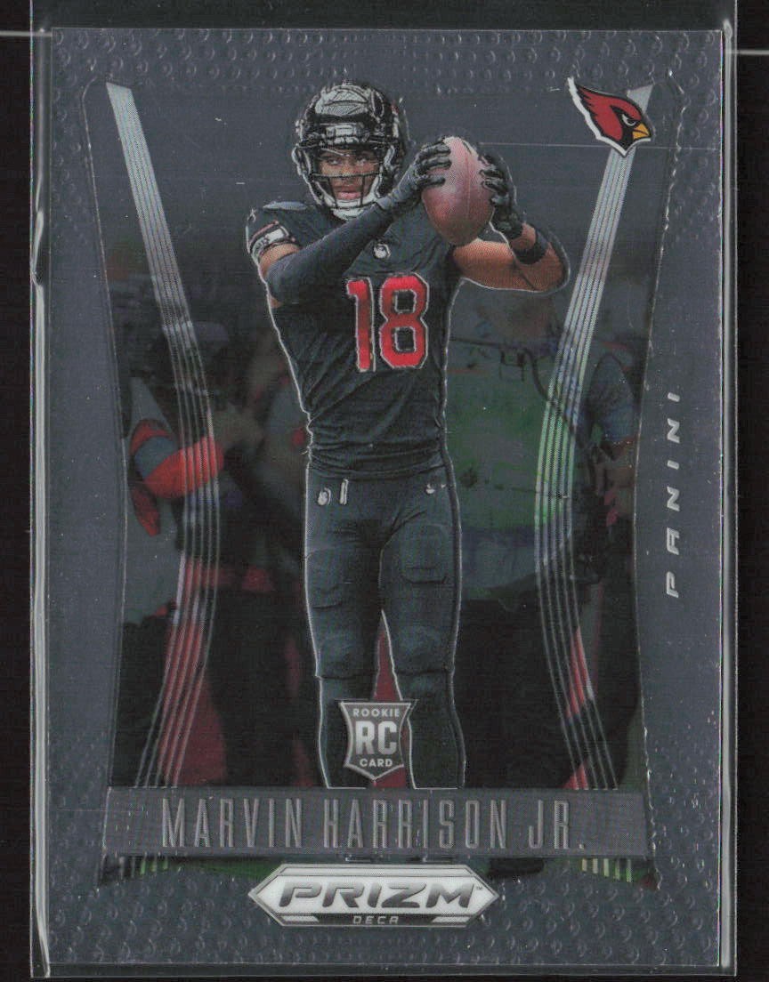 Marvin Harrison Jr. 2024 Panini Prizm Deca #7 Rookie Arizona Cardinals
