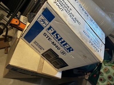 Ste-m46 Fisher Speaker Stereo System mit Subwoofer