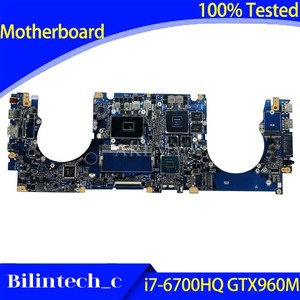 FOR   N501VW Laptop Motherboard 8G i7-6700HQ GTX960M *mp