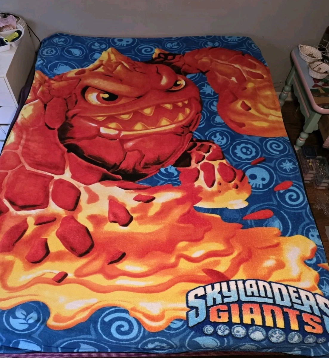 Taie d'oreiller géants Skylanders Spyro Wham coquille éruption