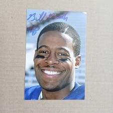 Bill Brooks Autographed 4x6 Photo NFL Indianapolis Colts 