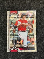 2026 Topps Baseball Series 1 Matt Olson Diamante